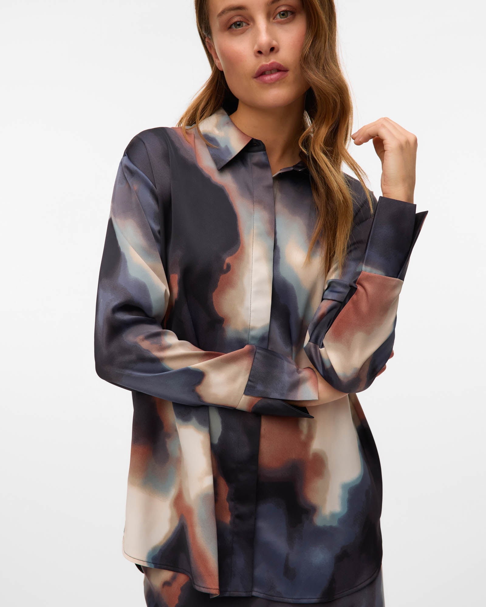 VMJOA PRINTED LONG SLEEVE SHIRT
